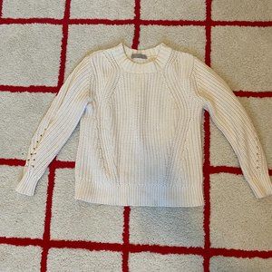 Everlane Women's White Cotton Knit Sweater Size XS